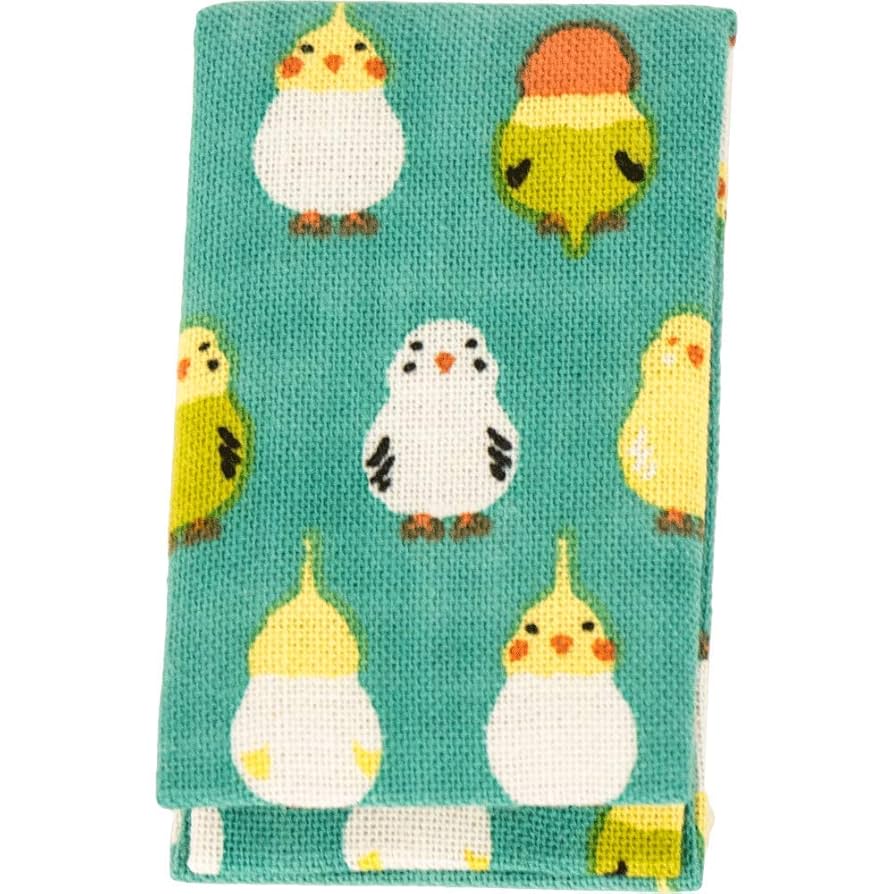 Amazon｜濱文様 エチケットミラー（鏡付き楊枝入れ） インコ並べ